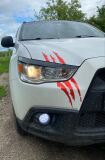 Реснички на фары MITSUBISHI ASX 2010-2016г