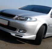 Реснички на фары CHEVROLET LACETTI 2004-2013г (хетчбек)