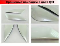 Реснички на фары для Nissan Skyline V35 2001-2004