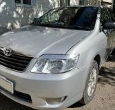 Реснички на фары для Toyota Corolla (правый руль) NZE121 2рестайлинг 2004-2006