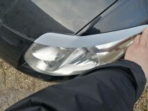 Реснички на фары для Toyota Auris 2006-2010 B3-10>