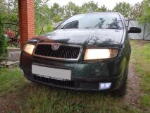 Реснички на фары SKODA FABIA MK1