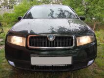 Реснички на фары SKODA FABIA MK1