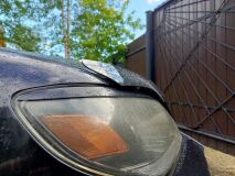 Реснички на фары для Mitsubishi Outlander 2003-2006