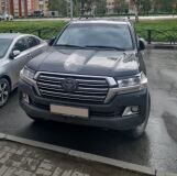 Реснички на фары для Toyota LC 200 2015+