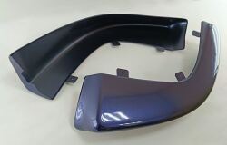 КЛЫКИ на передний бампер для Mitsubishi Lancer X 2007-2010