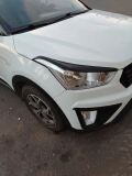 Накладки на передние фары (реснички) для Hyundai Creta 2015-2021