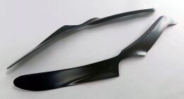 Накладки на передние фары (реснички) Infiniti FX 35 2003-2008