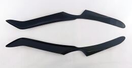 Накладки на передние фары (реснички) Infiniti FX 35 2003-2008