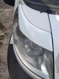 Накладки на передние фары (2 шт) Citroen Jumper (шасси) 2006-2013, Citroen Jumper 2006-2013 (250 кузов)