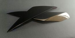 Реснички на фары Toyota Land Cruiser Prado J120 2002-2009 