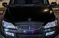 Накладки на фары (реснички) для SsangYong Kyron 2005-2016