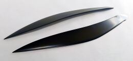 Накладки на фары (реснички) для Honda Civic EU 2001-2006 (хетчбек)