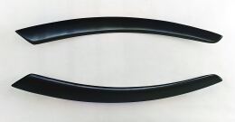Реснички на фары для Audi A6 C6 2004-2008 (4F2, 4F5 - оптика без ДХО)
