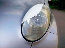 Реснички на фары для Nissan March K12 2002-