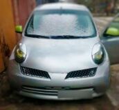 Реснички на фары для Nissan March K12 2002-