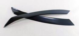 Реснички на фары MITSUBISHI OUTLANDER 2005-2010г дорест.