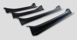 Накладки на внутренние пороги дверей (со скотчем) для Skoda Octavia A5 2008-2013