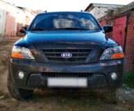 Реснички на фары KIA SORENTO 2002-2009г