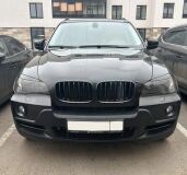 Накладки на фары (реснички) узкие для BMW X5 E70 2007 - 2013