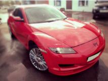 Реснички на фары для Mazda RX 8 2003-2009