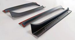 Накладки на внутренние пороги дверей Lada (ВАЗ) Granta лифтбек 2018-