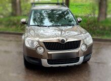 Реснички на фары для Skoda Yeti 2009-2014 Р10 B4-12