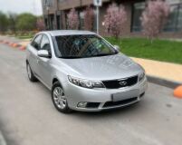 Накладки на передние фары (реснички) Kia Cerato 2008-2013