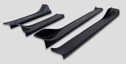 Накладки на пороги дверей (со скотчем) Nissan Almera Classic 2007-2012, (N16) 2003-2006 C3-6