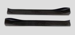 Накладки на пороги дверей (со скотчем) Nissan Almera Classic 2007-2012, (N16) 2003-2006 C3-6