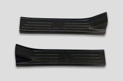 Накладки на пороги дверей (со скотчем) Nissan Almera Classic 2007-2012, (N16) 2003-2006 C3-6