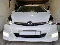 Реснички на фары для Toyota Wish ANE10 рестайлинг