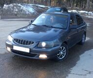 Реснички на фары для Hyundai Accent 1999-2012