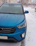 Реснички на фары для Hyundai Creta I 2016-
