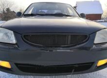 Решетка радиатора Hyundai Accent матовая