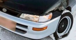 Реснички на фары для Toyota Corolla AE100 1992-