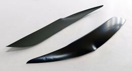 Реснички на фары для Toyota Corolla Fielder NZE141 2006-2012 / Toyota Corolla Axio E140 2006-2008