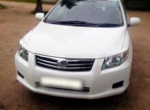 Реснички на фары для Toyota Corolla Fielder NZE141 2006-2012 / Toyota Corolla Axio E140 2006-2008