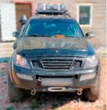 Реснички на фары для Ssang Yong Rexton 2001-