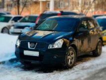Накладки на фары (реснички) для Nissan Qashqai 2007-2010