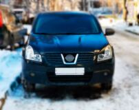 Реснички на фары NISSAN QASHQAI 2007-2010г