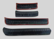 Накладки на внутренние пороги дверей (со скотчем) для Volkswagen Tiguan 2011-2015