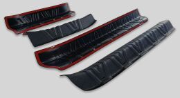 Накладки на внутренние пороги дверей (со скотчем) для Volkswagen Tiguan 2011-2015