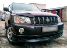 Реснички на фары для TOYOTA KLUGER V ACU20W