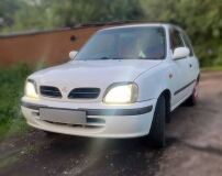 Реснички на фары NISSAN MARCH, MICRA 1998-2002г H3-12