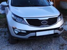 Реснички на фары KIA SPORTAGE 2010-2016