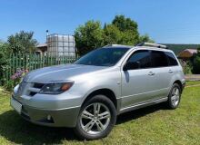 Реснички на фары для Mitsubishi Outlander 2003-2006