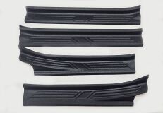 Накладки на внутренние пороги дверей Вариант 2 для Renault Duster 2010-, Nissan Terrano 2014-
