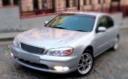 Реснички на фары для NISSAN CEFIRO A33 1998-2003 ШИРОКИЕ