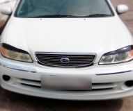 Реснички на фары для NISSAN CEFIRO A33 1998-2003 ШИРОКИЕ